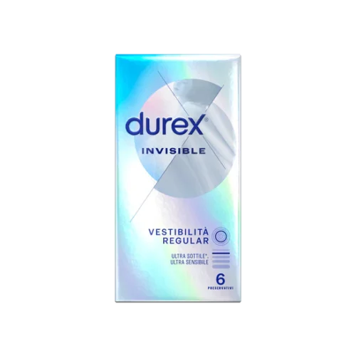 DUREX INVISIBLE  VESTIBILITA' REGULAR